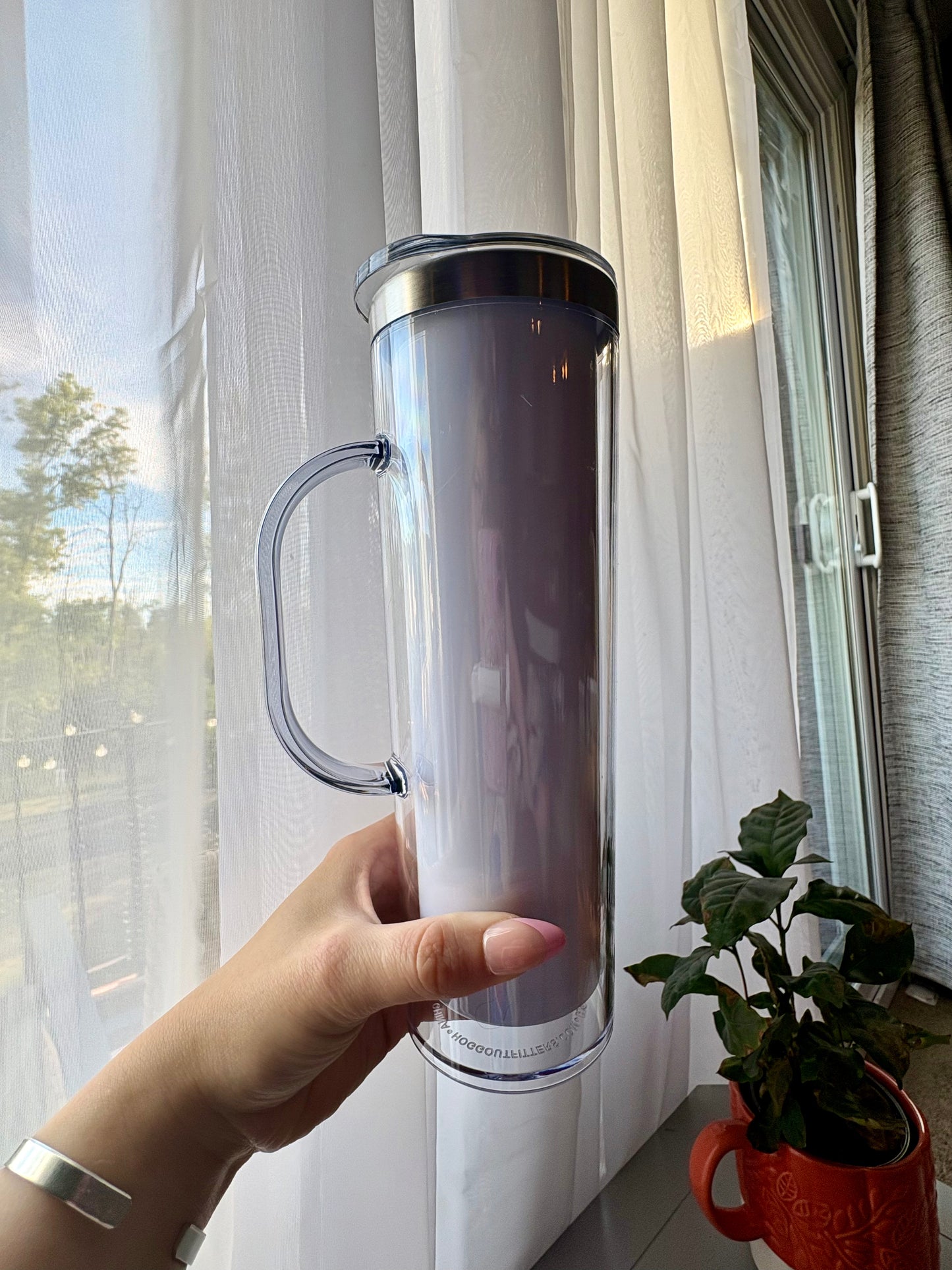 20 oz Skinny Tumbler W/ Handle